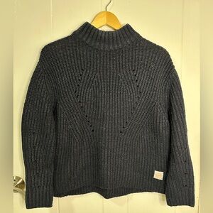 Superdry Navy Mock-Neck Sweater